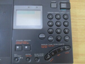 SONY ICF-SW7600G ボタン類