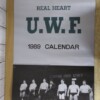 U.W.F. 1989年 カレンダー REAL HEART