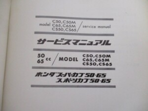 スーパーカブ マニュアル概要